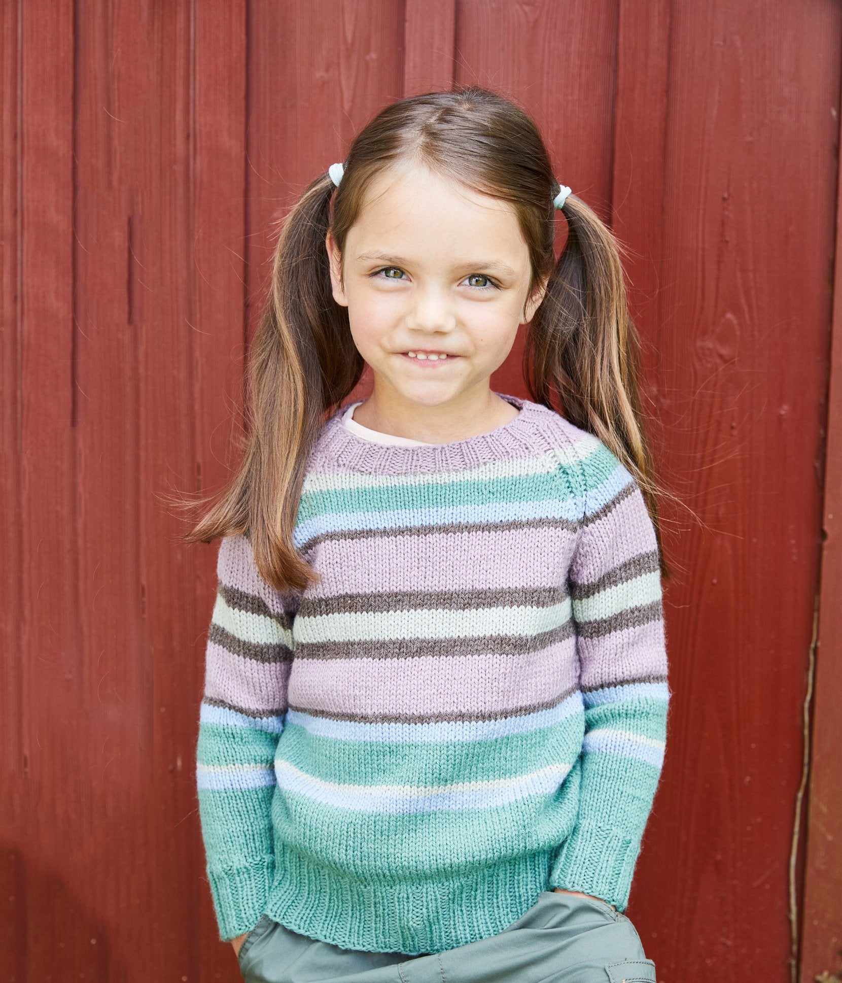 Kinderpullover · Landlust Alpaka Merino 160