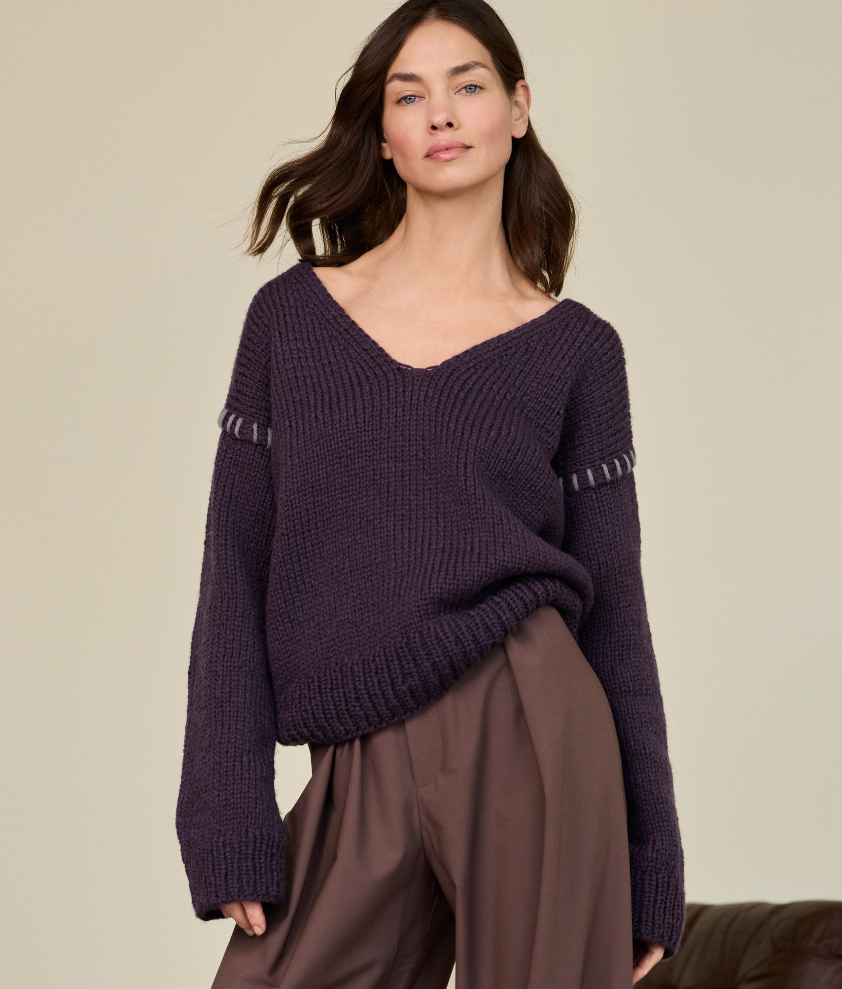 V-PULLOVER · WINTER SOFTNESS