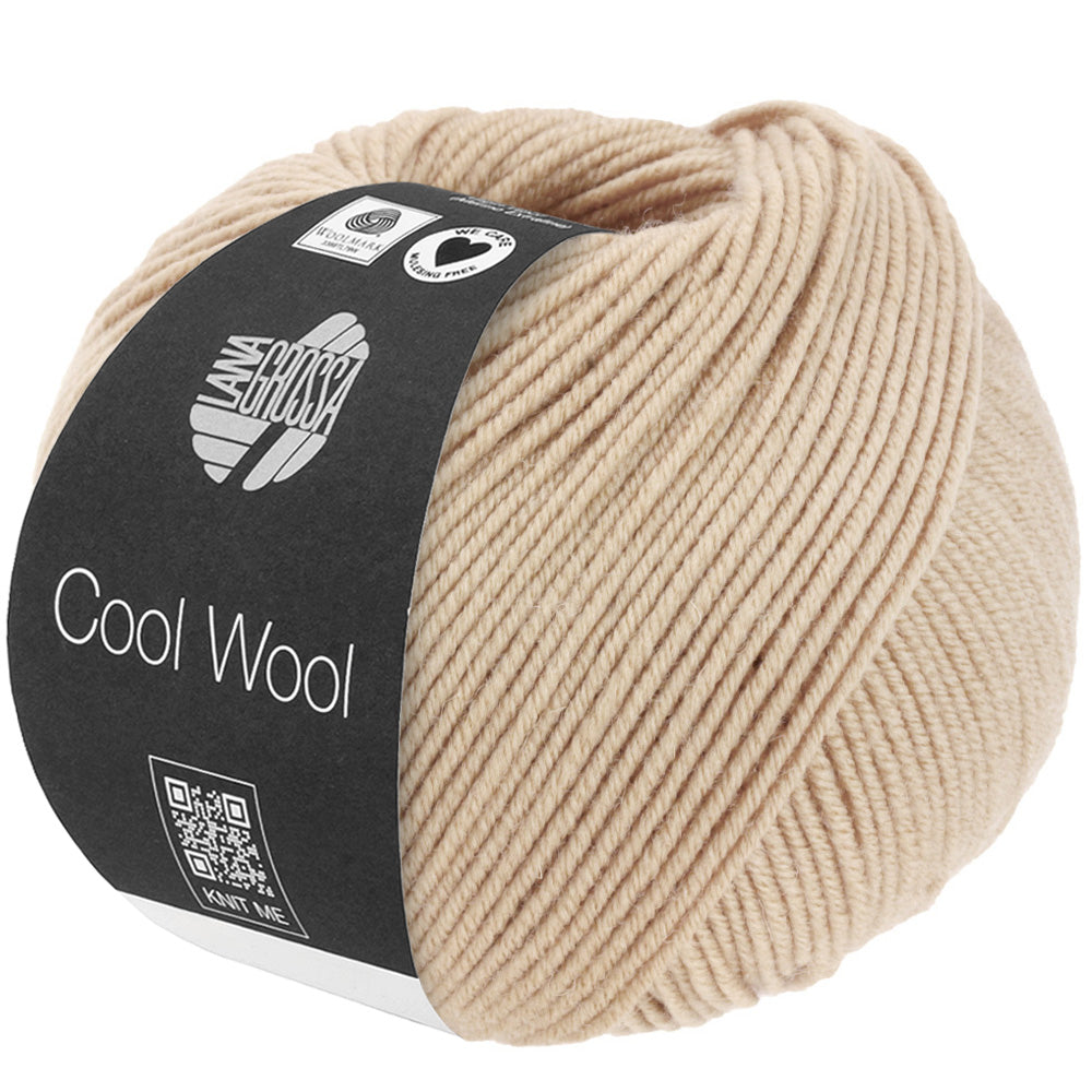 COOL WOOL - Perlbeige