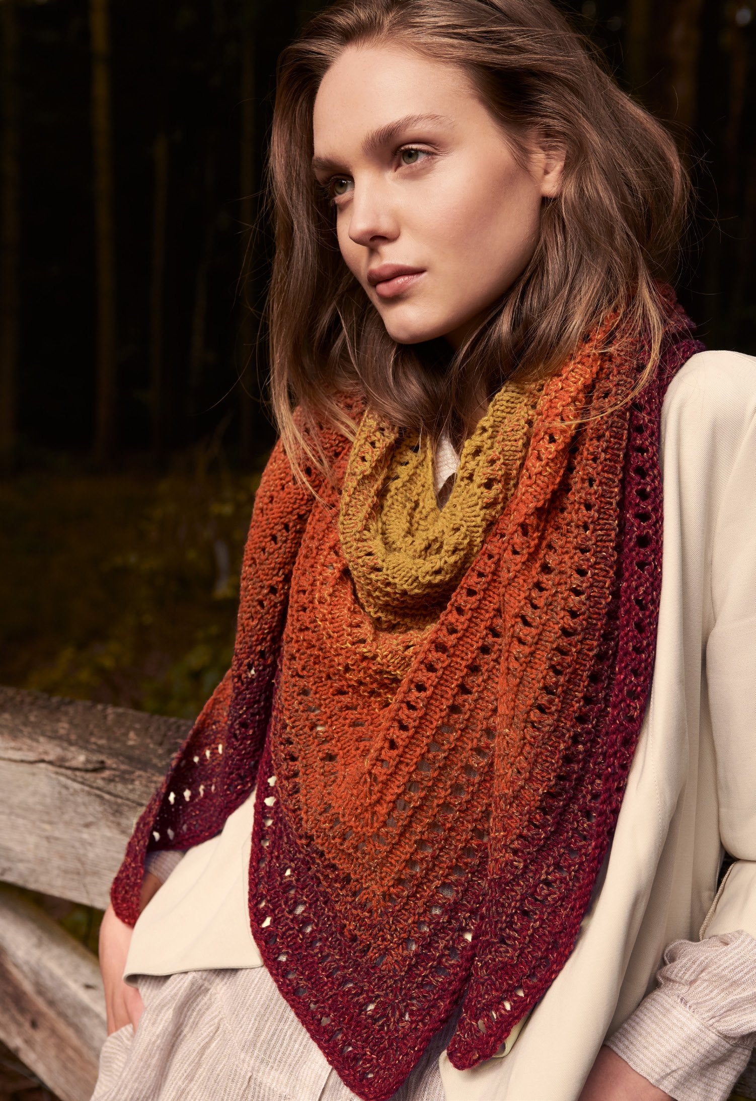 DREIECKSTUCH · SHADES OF TWEED