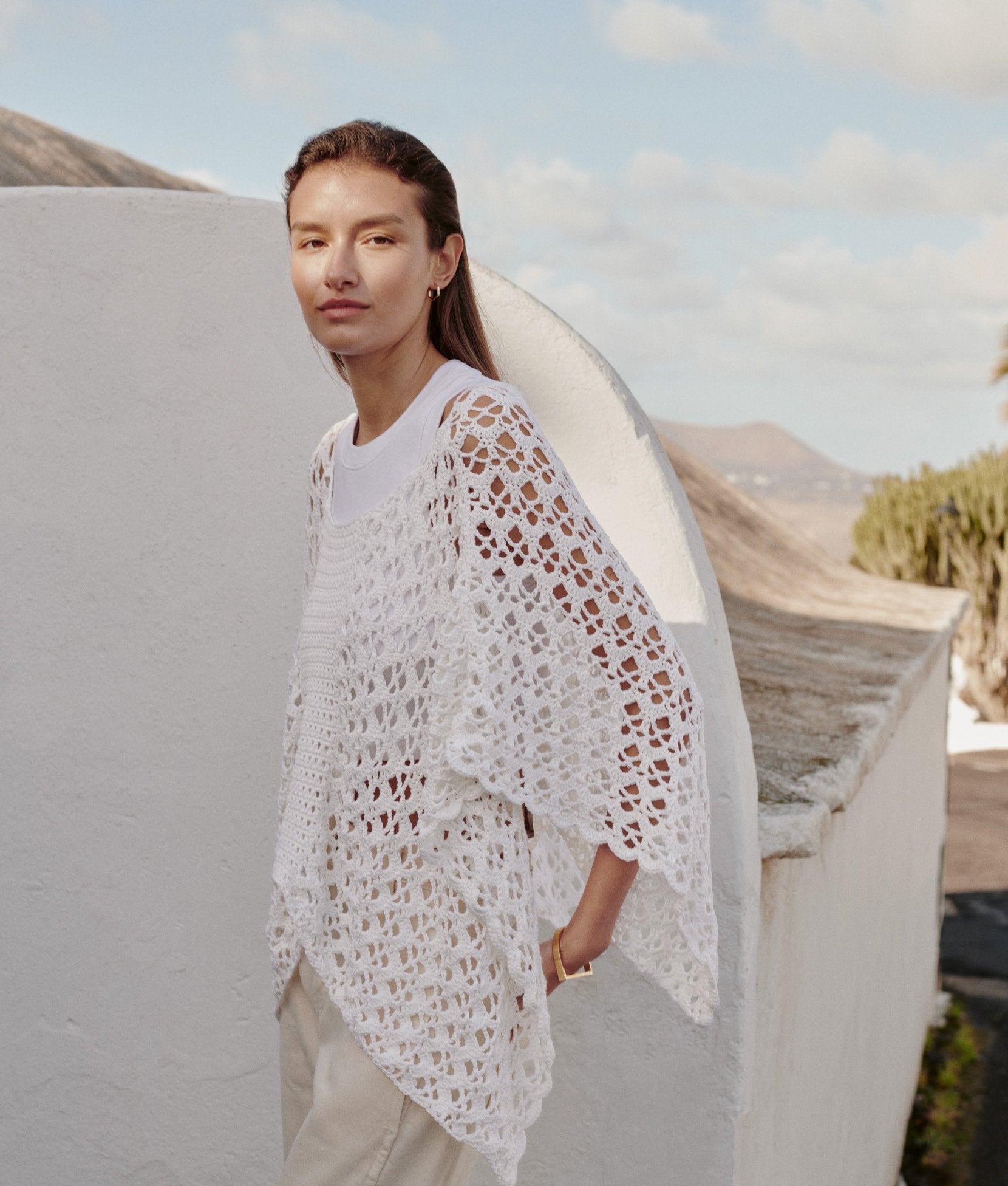 PONCHO · COTTON LOVE