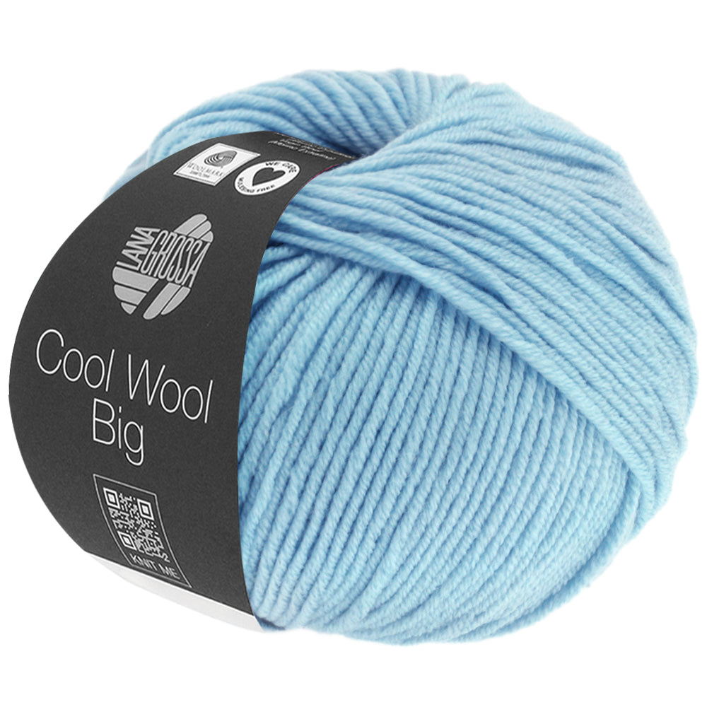COOL WOOL BIG - Himmelblau
