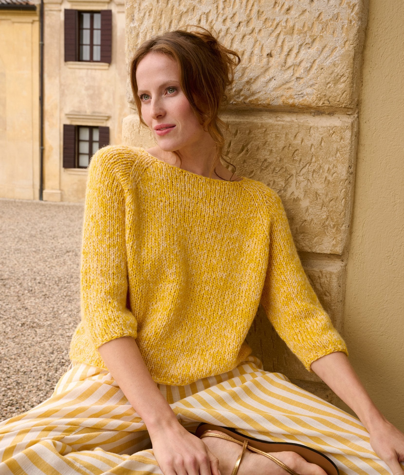 Kurzarmpulli · Summer Softness & Setasuri Pearls