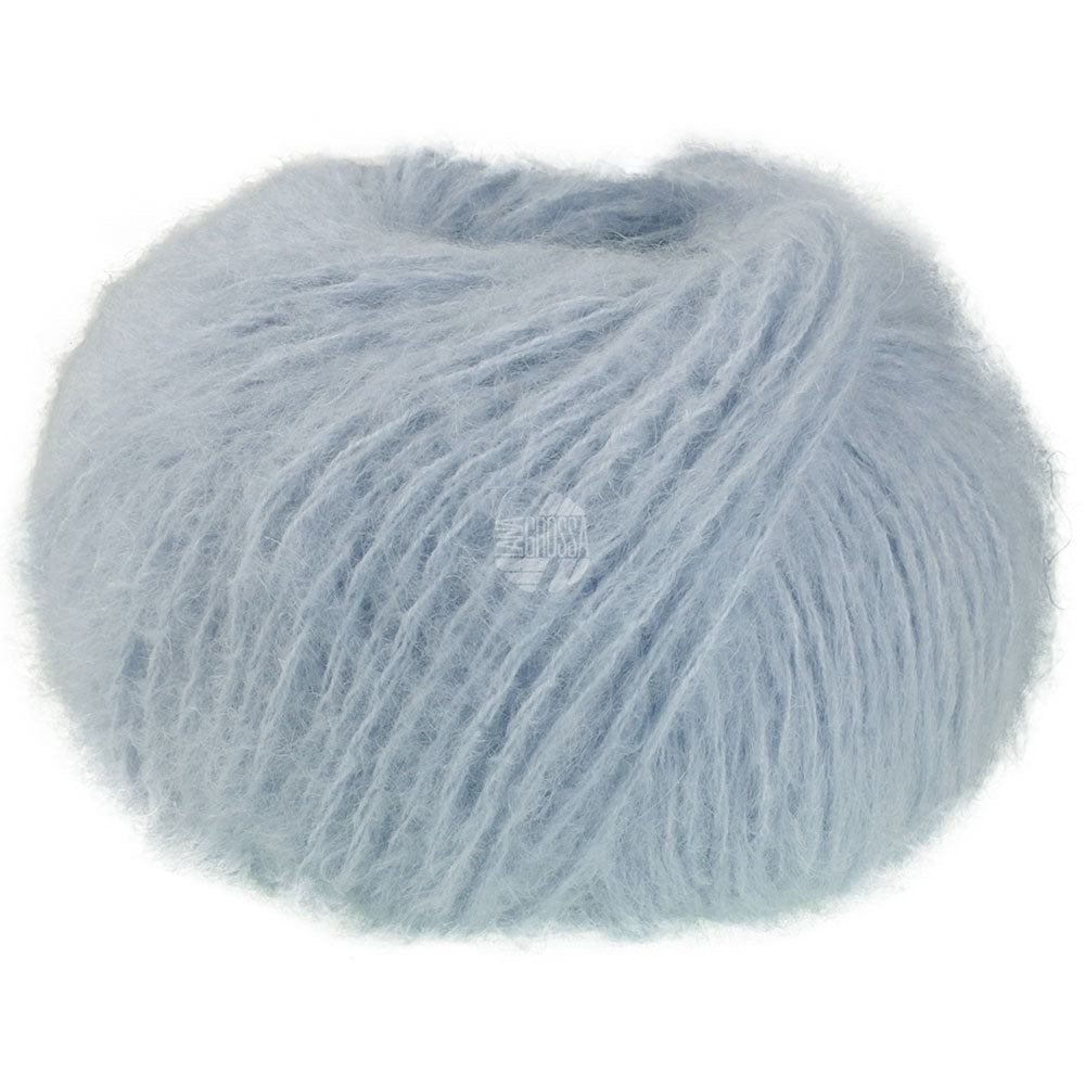 MOHAIR DI GIO - Pastellblau