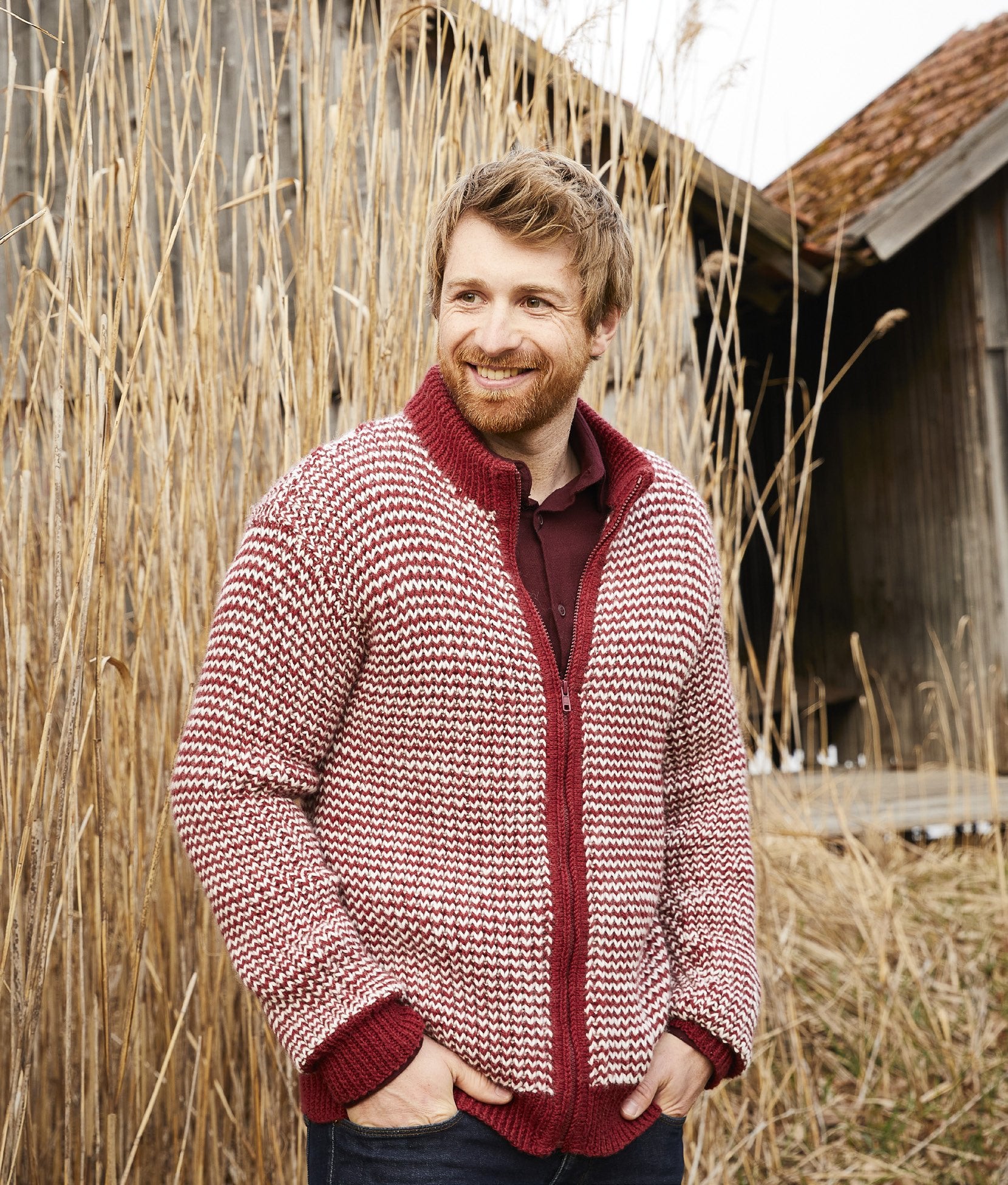 Herrenjacke · Landlust-Alpaka-Merino
