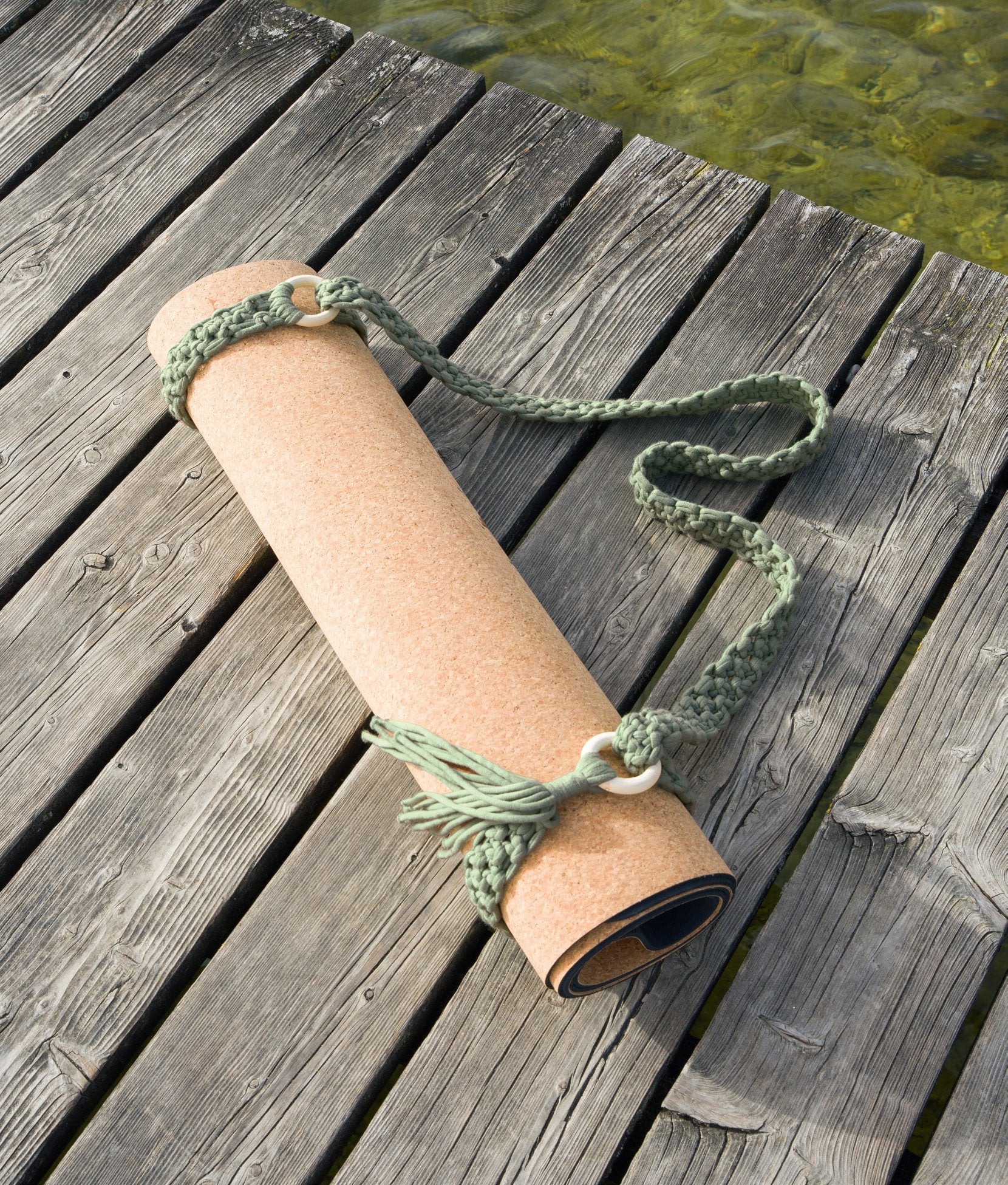 Yogagurt in Makramee-Technik · THE TUBE