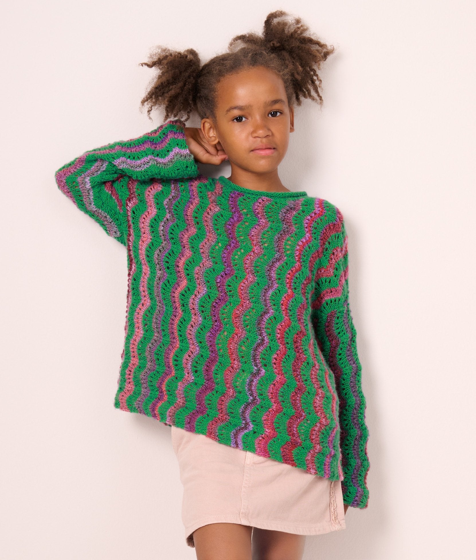 Pullover Quergestrickt · Colorissimo & Ecopuno