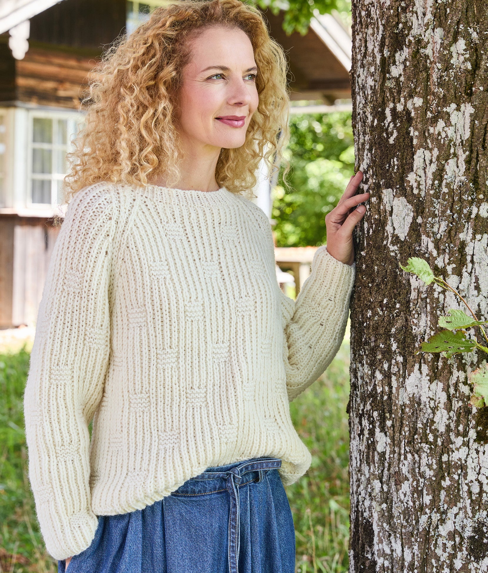 PATENTPULLOVER · LANDLUST NATURWOLLE