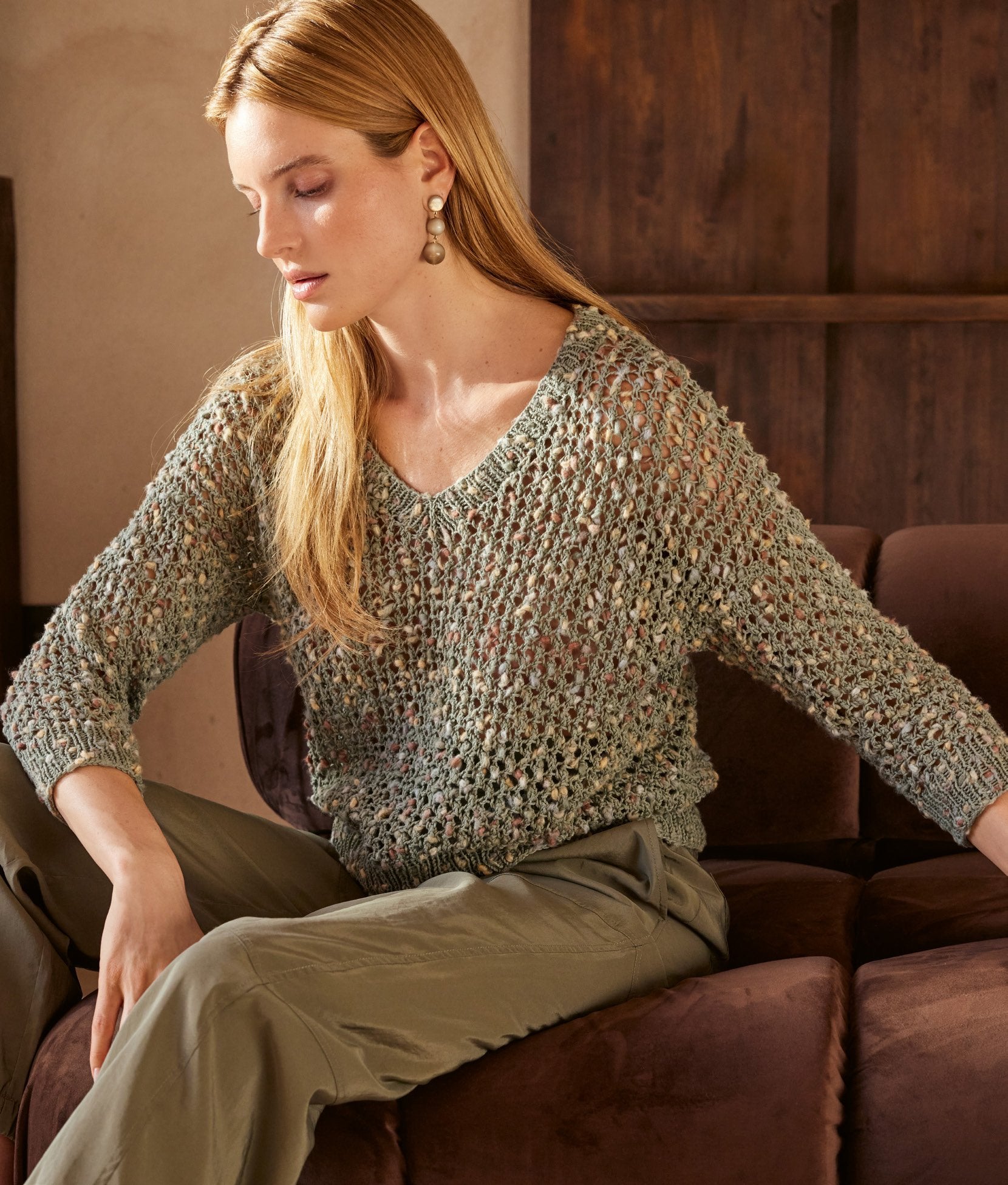 TOP-DOWN PULLOVER · POPCORN