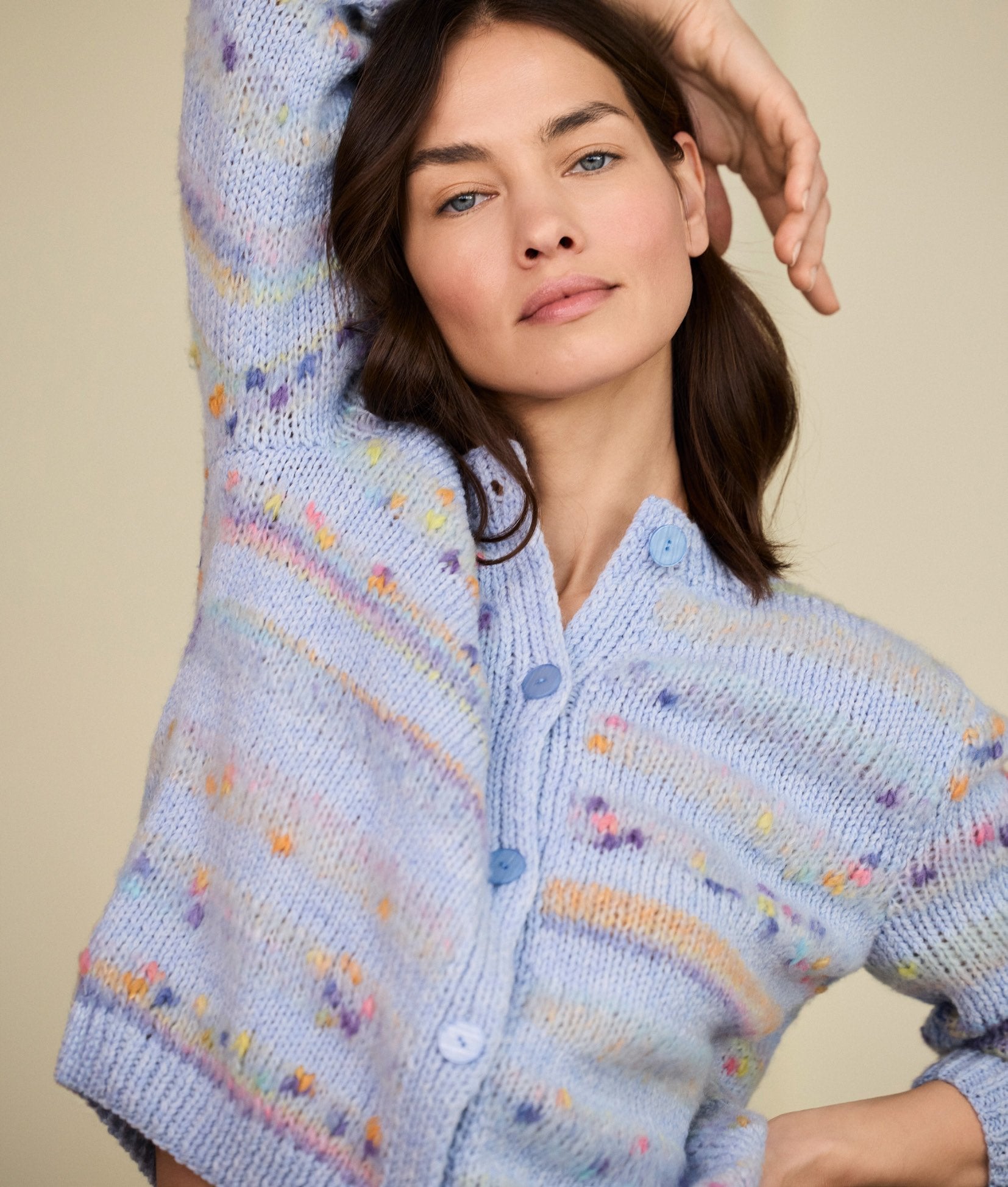 JACKE MIT 3/4 ARM · CASSATA & COOL MERINO