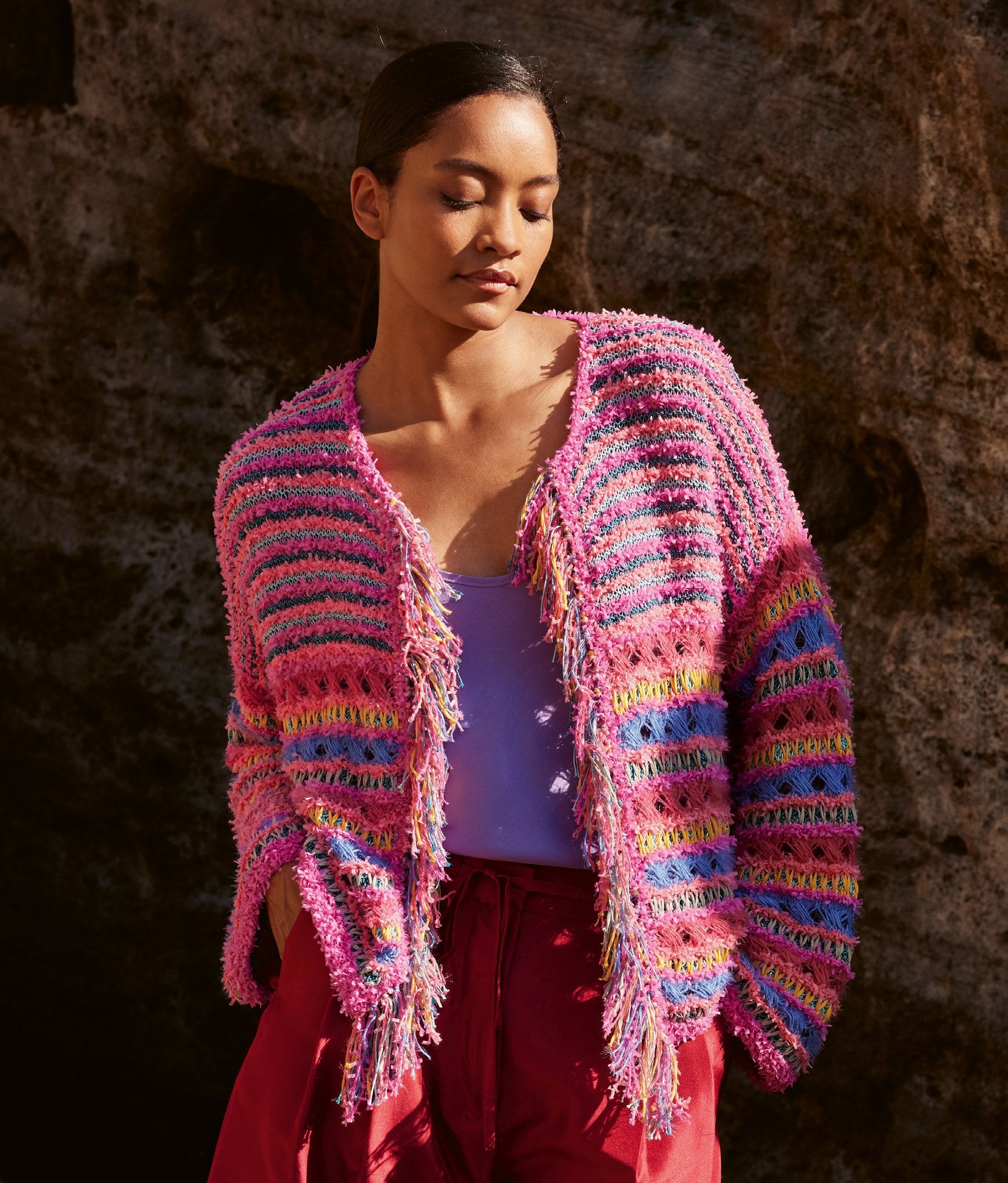 Jacke · Frizzante, Filo Lurex, Per Fortuna & Tessera