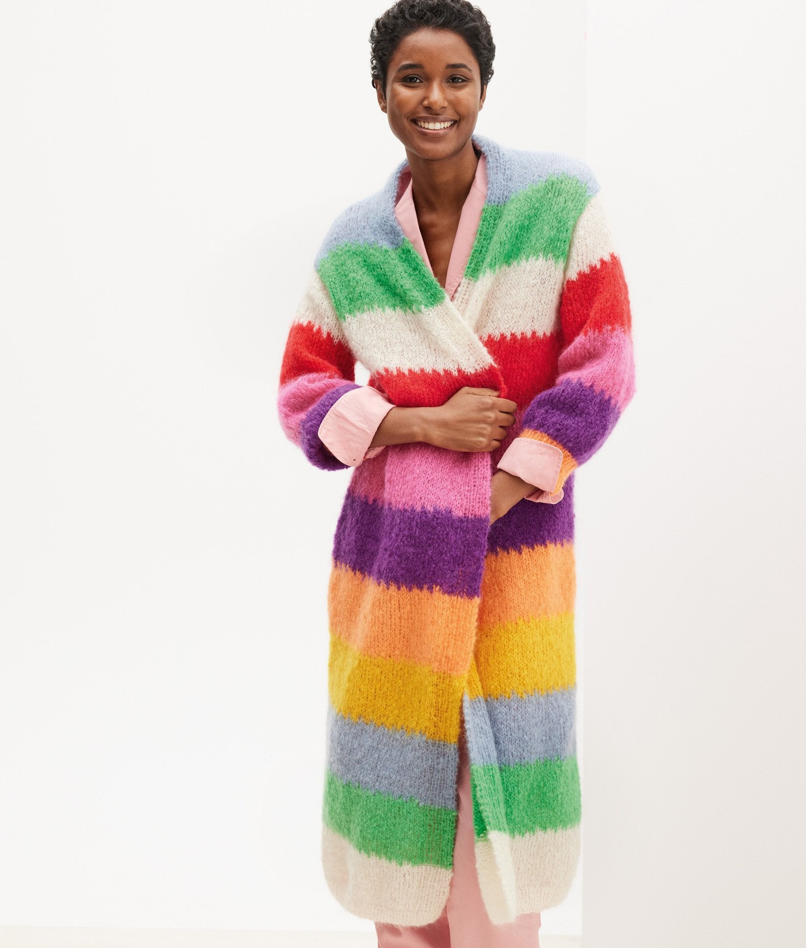 MANTEL · MOHAIR MODA