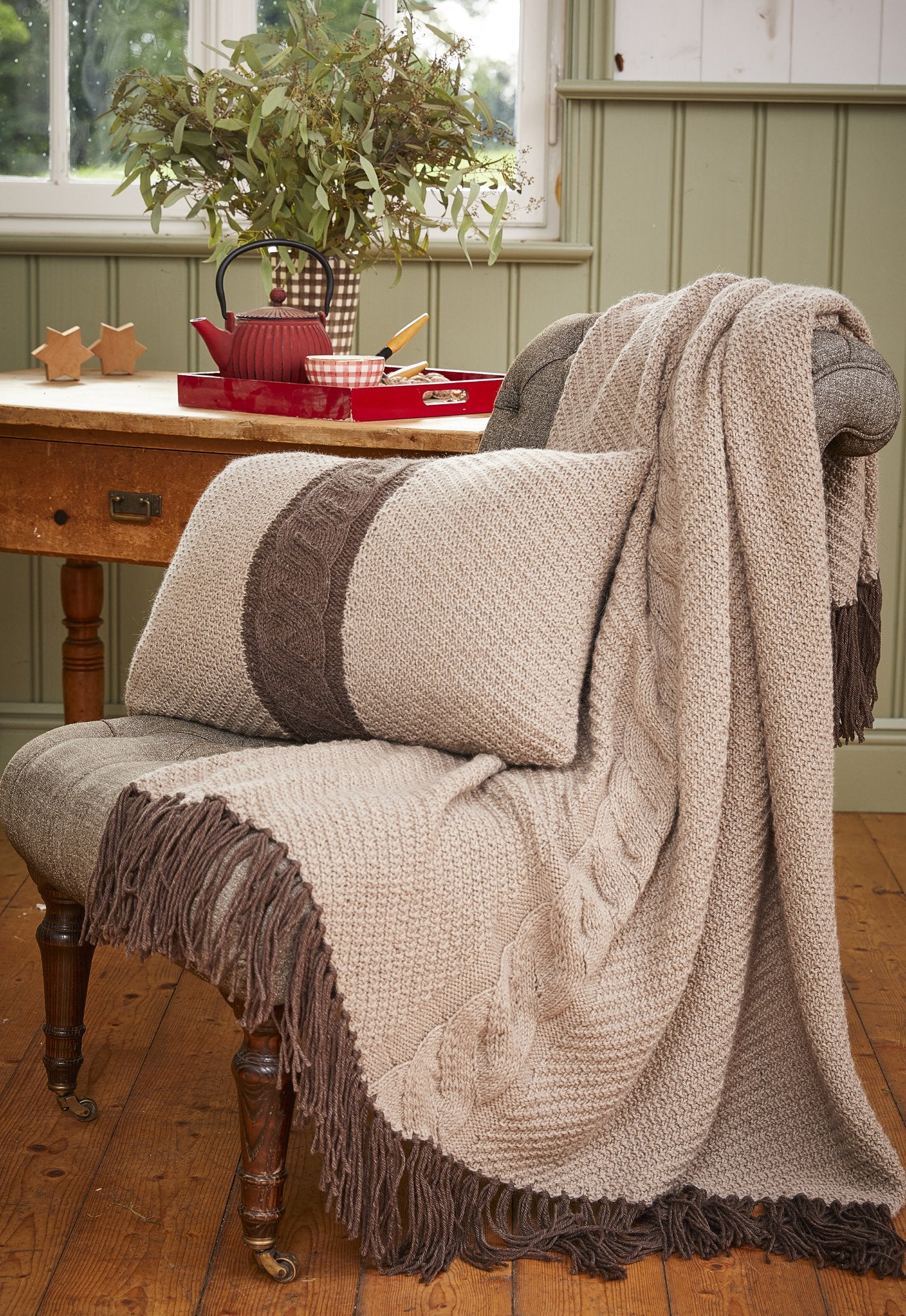 DECKE · LANDLUST ALPAKA MERINO 100