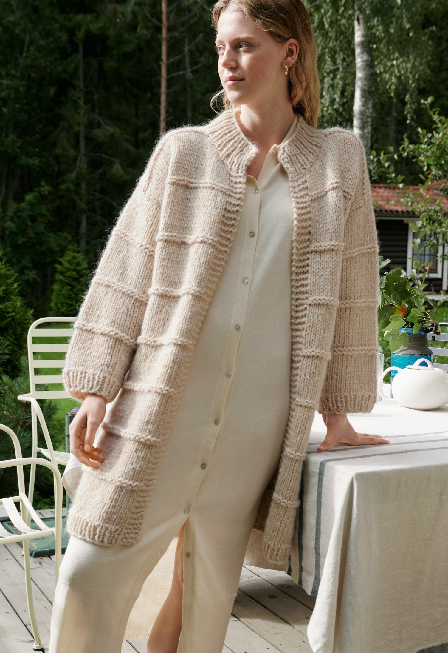 CARDIGAN · LALA BERLIN LOVELY COTTON & SILKHAIR