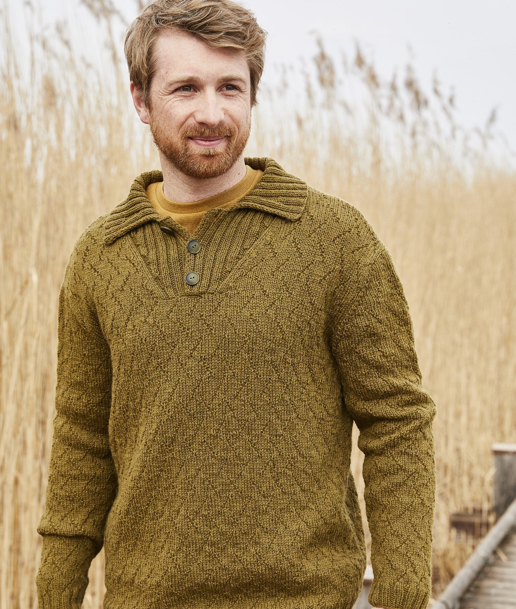 Herrenpullover · Landlust Alpaka Merino 160