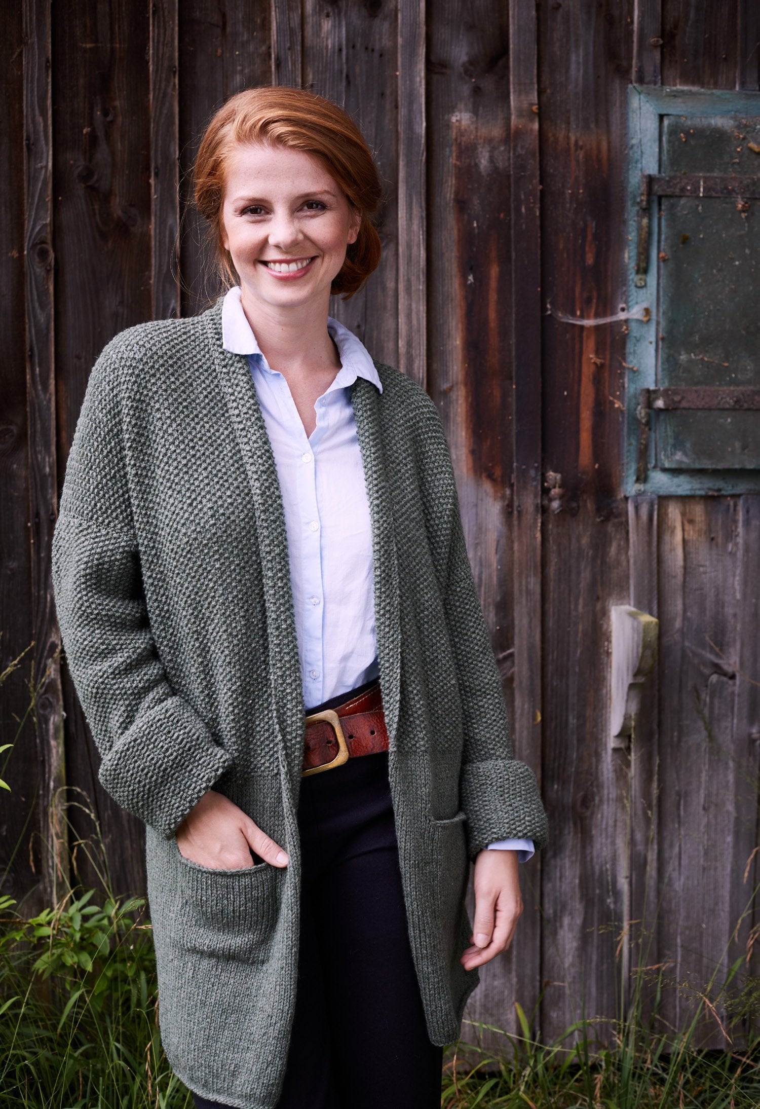 Strickjacke · Landlust Merino 180