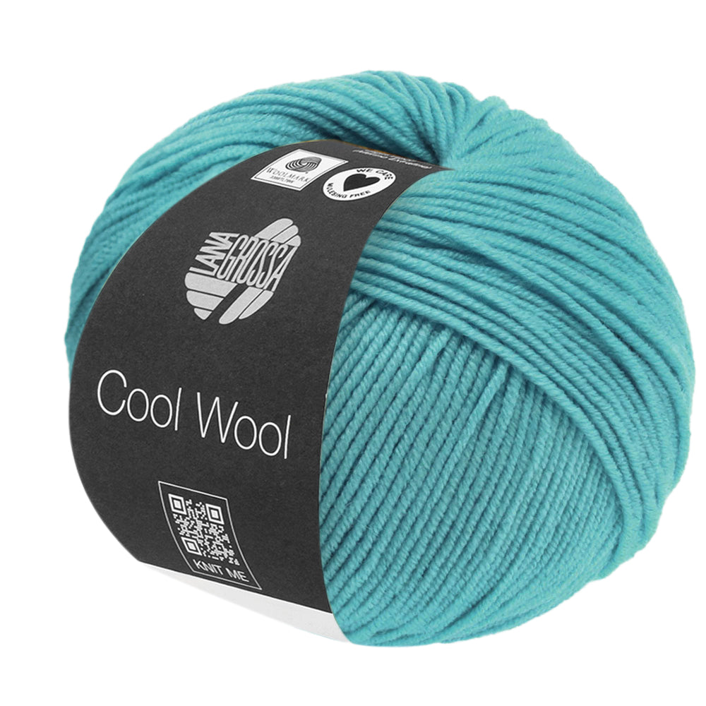 COOL WOOL - Mintblau