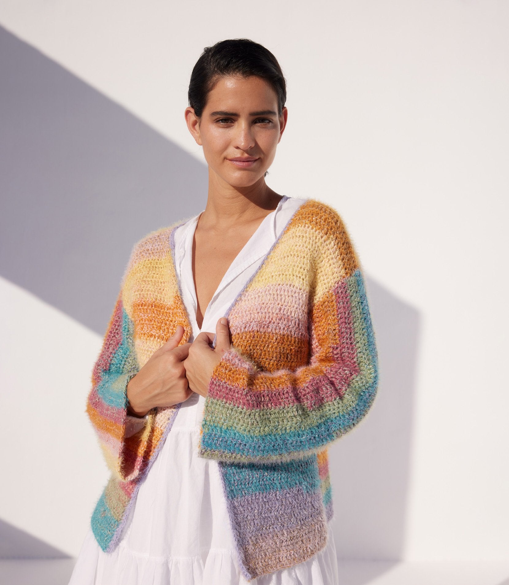 CARDIGAN · GOMITOLO COLLINA & PER FORTUNA