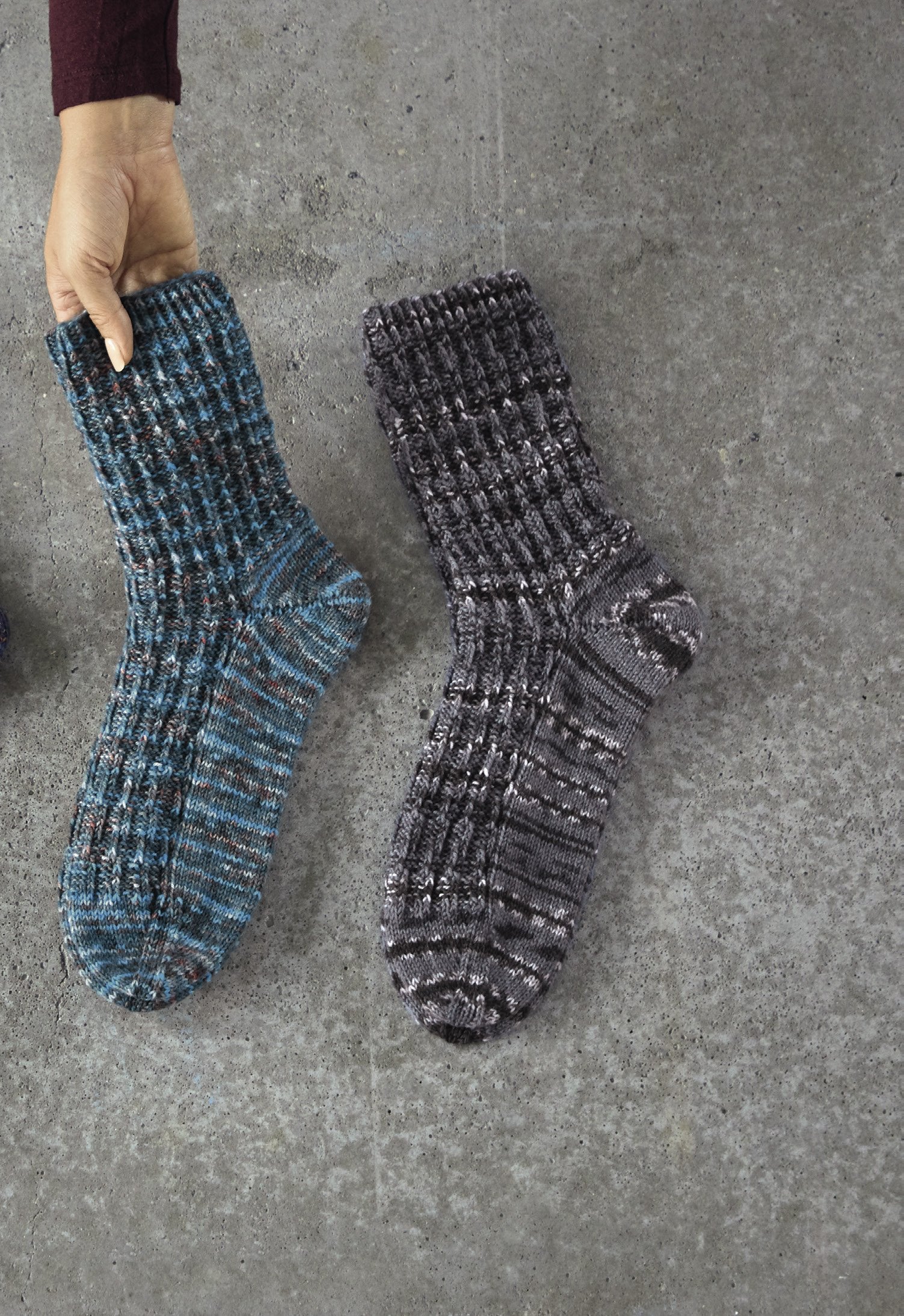 3 Paar Socken · Meilenweit 100 Merino Extrafine, Merino Extrafine Cortina & Merino Extrafine Milano