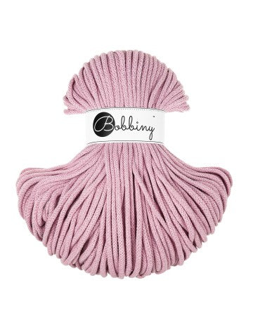 Flechtkordel Premium 5mm 100m - Dusty Rose