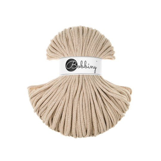 Flechtkordel Premium 5mm 100m - Warm Beige
