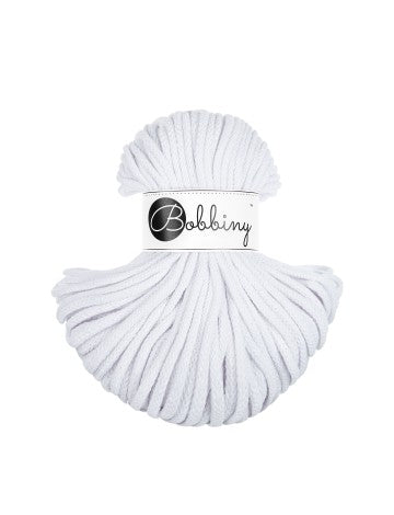 Flechtkordel Premium 5mm 50m - White